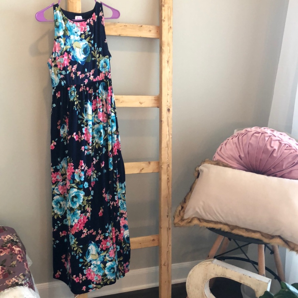 Floral maxi dress